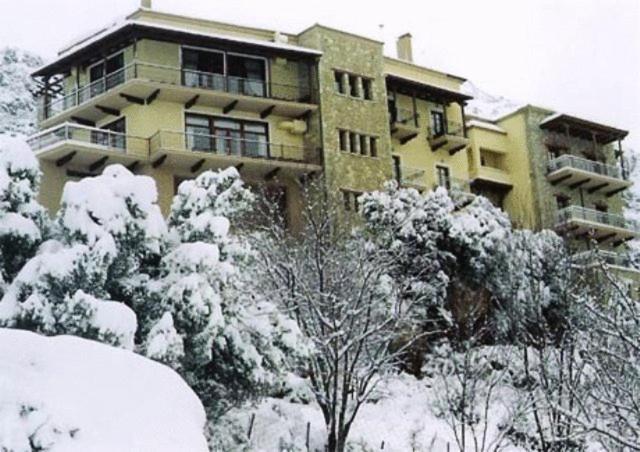 Alpen House Hotel & Suites Arachova Bagian luar foto